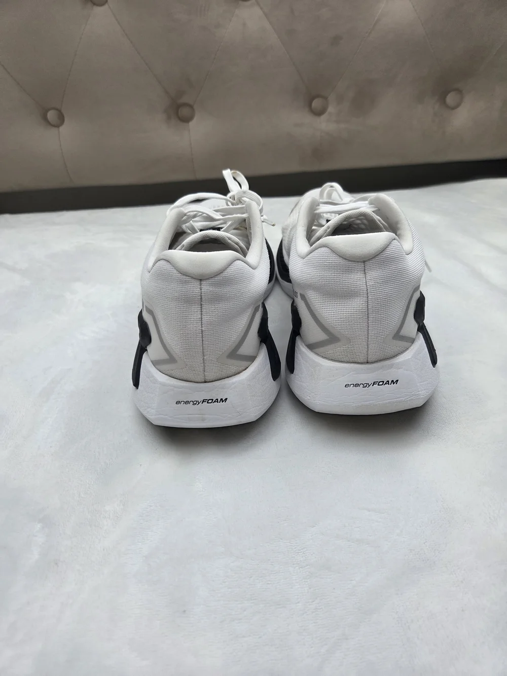 Salomon DRX Bliss Men's 10.5 White Black Running Shoes Sneakers
